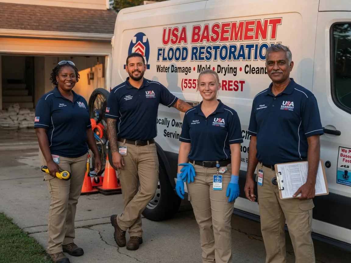 Basement Flood Cleanup company in Polk, PA